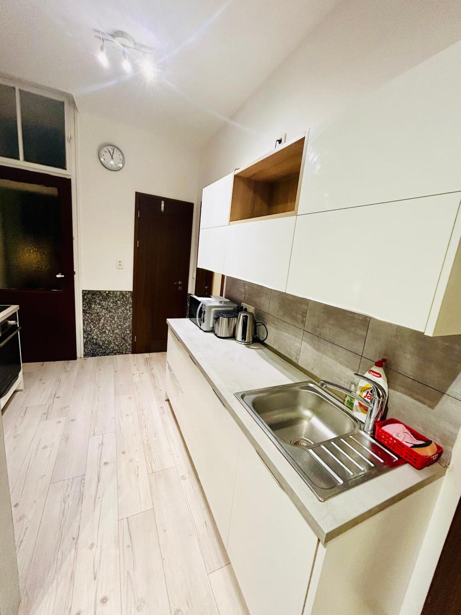 Modern Spacious Apartment In Center 布拉格 外观 照片